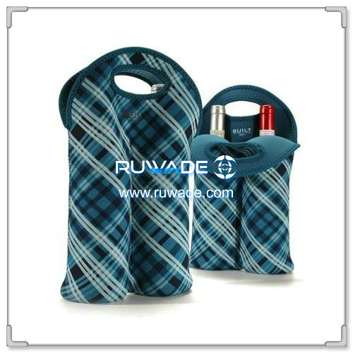 Two/2 pack neoprene wine bag 003