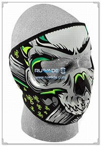 Masker wajah penuh neoprene tengkorak -032