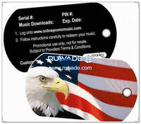 Aluminum dog tag -022