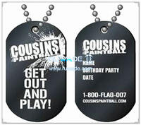 Aluminum dog tag -025