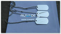 Mirror finish stainless steel dog tag -037