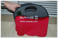 Six/6 pack neoprene beer water bottle cooler bag -001-6