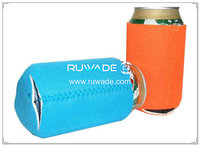Neoprene collapsible can cooler holder koozie -041