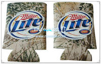 Neoprene collapsible can cooler holder koozie -058