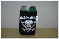 Neoprene collapsiable foldable can cooler koozie -086