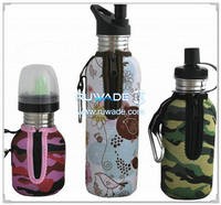 Neoprene water/beverage bottle cooler holder insulator -076