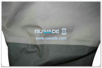 Ultrasonic welding seamless sewing technology for breathable fishing wader