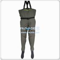 Waterproof breathable chest fishing wader -028