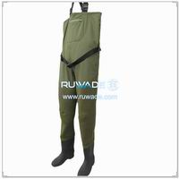 Waterproof breathable chest fishing wader -029
