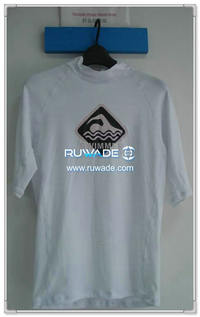 UV50+ short sleeve lycra rash guard shirt -092