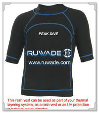 UV50+ short sleeve lycra rash guard shirt -093