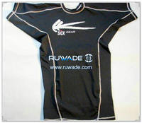 UV50+ short sleeve lycra rash guard shirt -097