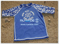 UV50+ short sleeve lycra rash guard shirt -100