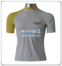 UV50+ men short sleeve lycra rash guard shirt -178