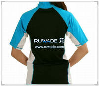 UV50+ women short sleeve lycra rash guard shirt -180