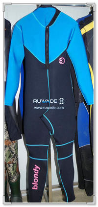 Full wetsuit back zipper -135