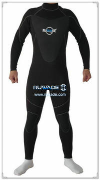3/4mm full men wetsuits back zipper -150
