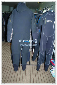 胸の zip フード付きスーツ ウィンド サーフィン -002