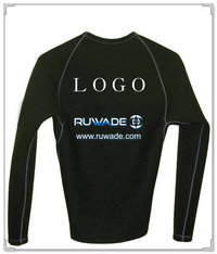 Casaco de neoprene manga longa/top -009