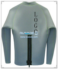 Casaco de neoprene manga longa/top -012