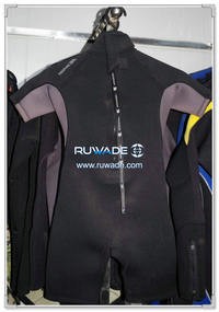 Short sleeve shorty wetsuits with back zipper -101