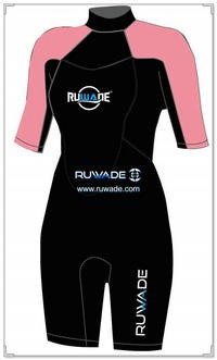 3mm neoprene short sleeve shorty wetsuits -110