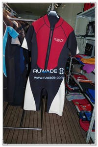 Shorty windsurfing wetsuit with front zipper -004-1